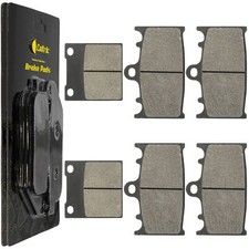 Front & Rear Brake Pads for Kawasaki ZZR1100ZX 1993 1994 1995 1996 1997 1998 Front & Rear Brake Pads for Kawasaki ZZR1100ZX 1993 1994 1995 1996 1997 1998