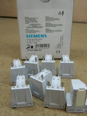 8x Siemens Überspannungsbegrenzer 3TX4 490-3J