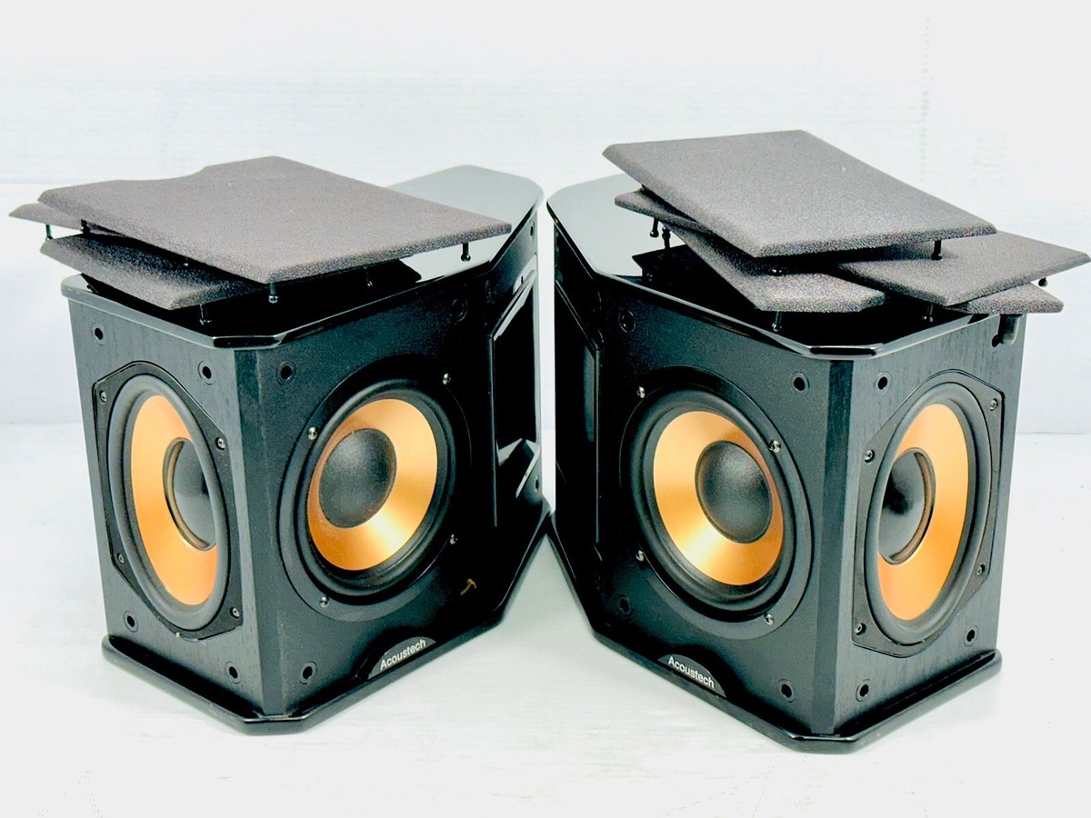 Bic acoustech Ht63 Pair Book Shelf Speakers Left And Right Both