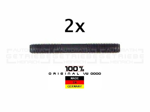 2x Stehbolzen M8x70 ; N90002802 ; von Automatikgetriebe AG3 010 VW Golf Jetta %