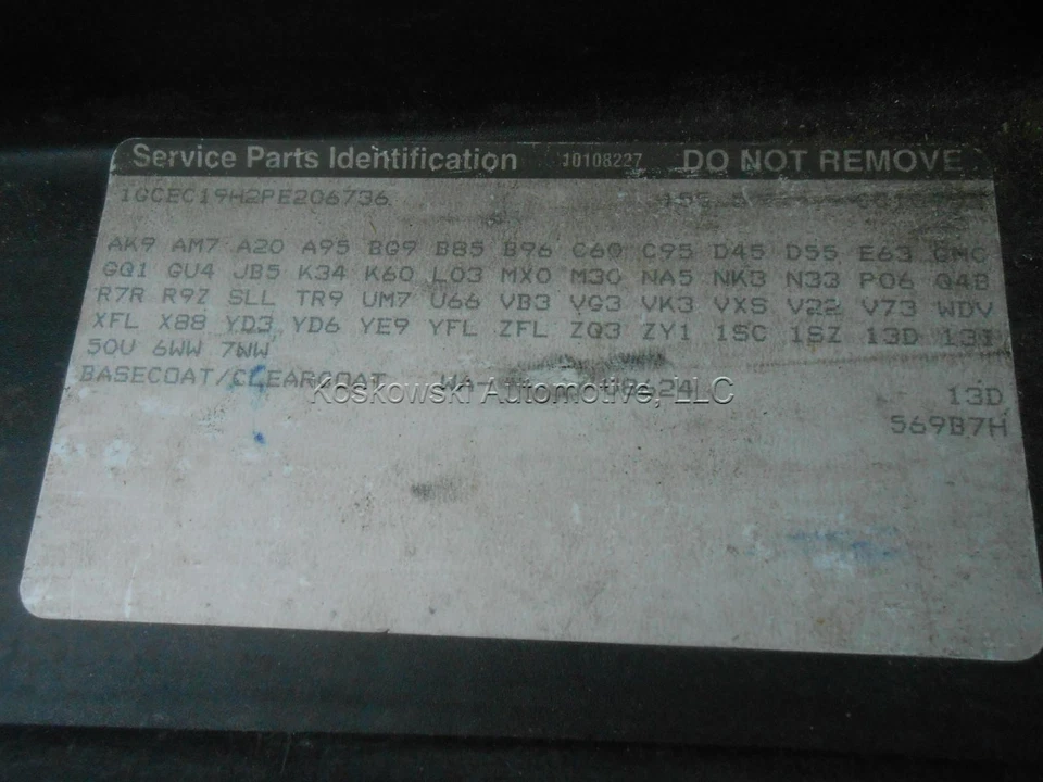 Windshield Wiper Arm Chevy GMC C1500 K1500 88 89 90 91 92 93 94 96 98 Pin Type - Image 4 of 4