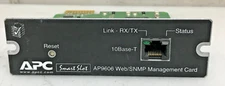 APC SmartSlot Web/SNMP Management Card (AP9606) Remote Management Adapter