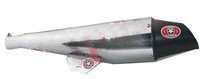 FüR Royal Enfield 350Cc Klassisch Electra Uce Delphin Kurz Auspuff Silencer S2U