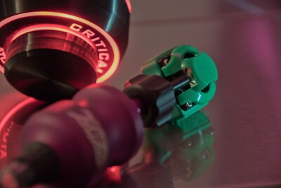Tattoomaschine Set Profi ''Inkjecta Flite Nano Elite'' mit Critical ATOM Netzgerät