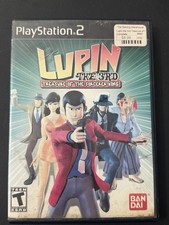 Lupin the 3rd Treasure of the Sorcerer King PS2 Game No Manual