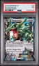 2015 POKEMON XY ROARING SKIES #75 RAYQUAZA EX PSA 7