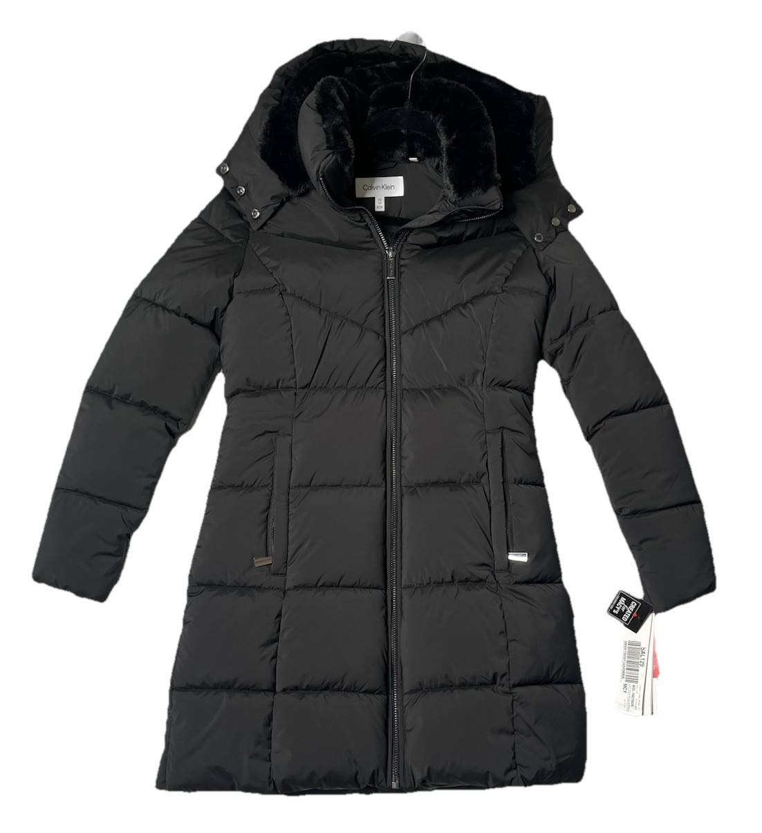 Calvin Klein Women's Stand Collar Lined Puffer Jacket NWT