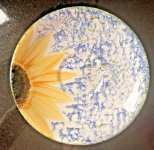 Poole Pottery - Vincent Sunflowers - Saucer - Hand Painted