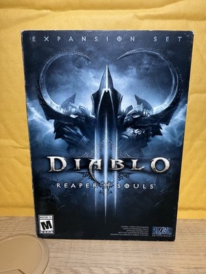 SEALED Diablo 3 Reaper of Souls Expansion Set PC Mac Compatible