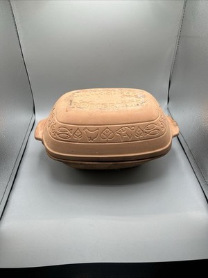 Vintage ROMERTOPF BAY-KERAMIK No. 110 Terra Cotta Baking Dish - W. Germany