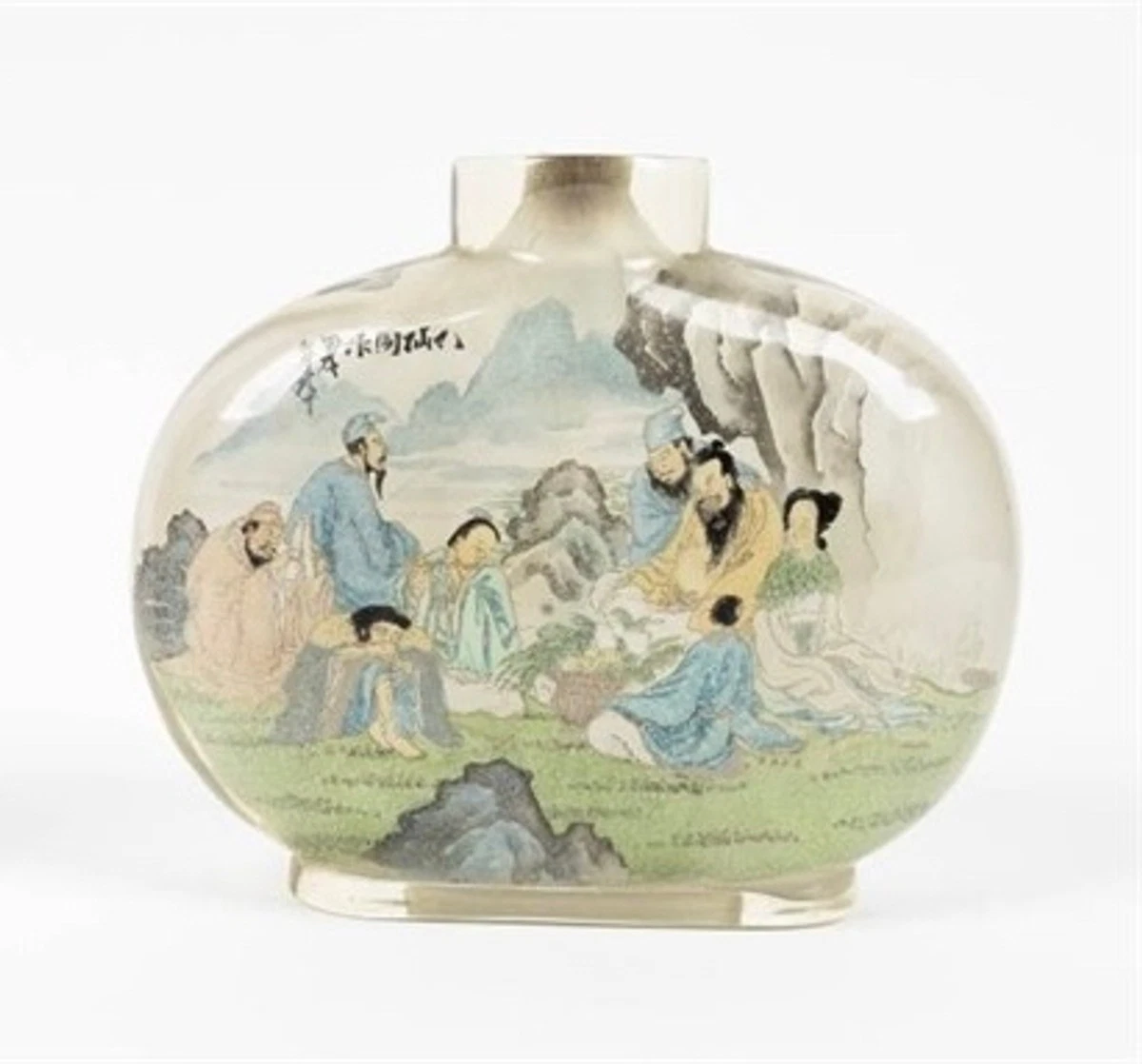 鼻煙壺 鼻烟壶 硝子　ガラス Amazon.co.jp: 鼻煙壺 中国伝統工芸品 内絵ガラス瓶 硝子製嗅ぎタバコ