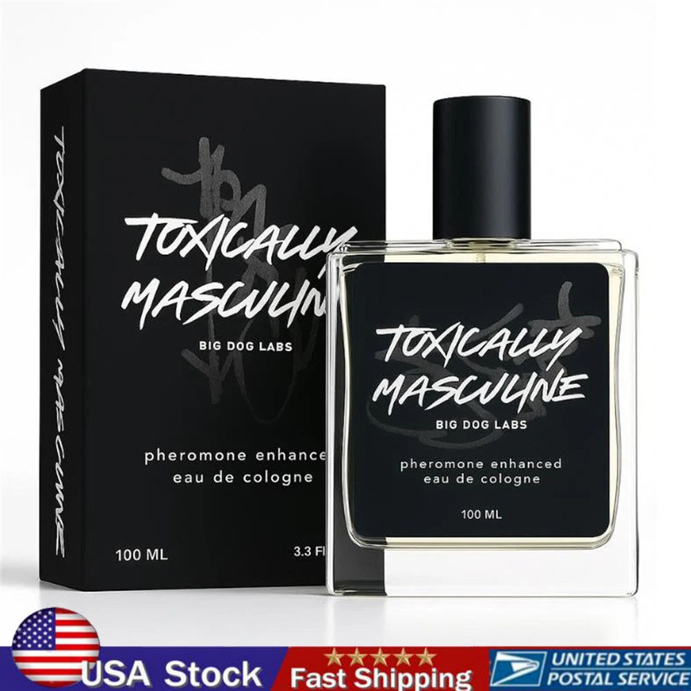 Big Dog Labs Toxically Masculine - 3.4OZ/100ML Pheromone Infused Eau de Cologne~