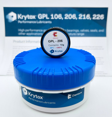 Krytox GPL 206 Schmierfett für Sauerstoffsysteme wie LOX und GOX