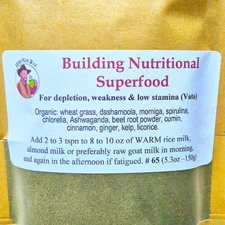 Building & Strengthening Nutritional Superfood - For thin, low energy person #65