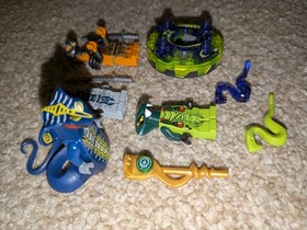4x LEGO&reg; Ninjago Skales Rise of Snakes Minifigure Spinner Njo0040 9444 9446 Lot