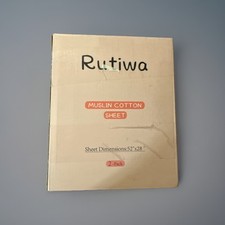 Muslin Crib Sheets 2Pack 100 Cotton 28x52inch Nursery Sheet Soft Breathable ...