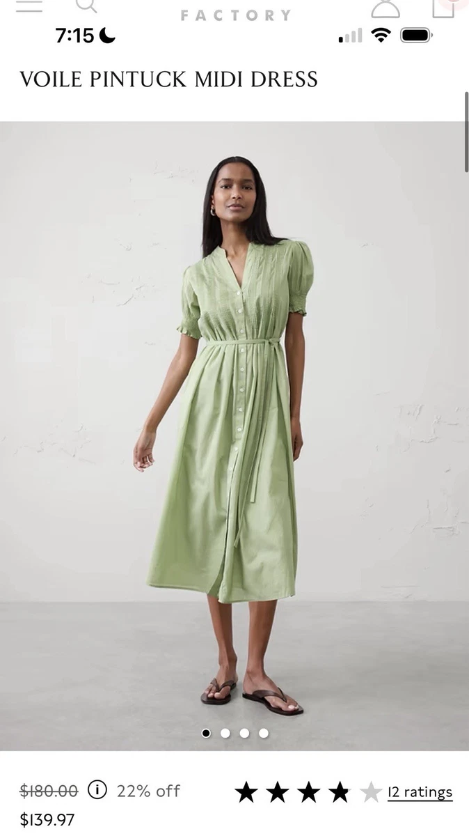 banana republic lime green dress Banana Republic Lime Green / Chartreuse Sheath Dress With Belt