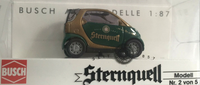 Busch 46186 Smart Fortwo Coupe Sternquell Brauerei Ho 1:87 Neu