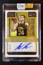 2022-23 Panini One & One Walker Kessler Rookie Auto /99 Sealed On Card Autograph