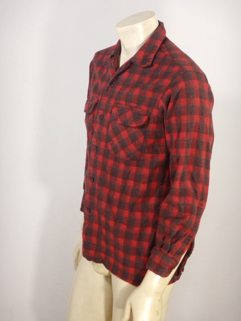 PENDLETON Men’s Wool Plaid Loop Collar ORIGINAL B… - image 2