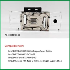 Granzon GPU Water Block For Inno3D GeForce RTX 4090 ICHILL N-ICH4090-X