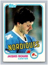 1981-82 Topps Jacques Richard #29 Quebec Nordiques NHL Ice Hockey VINTAGE Card