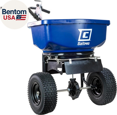 Chapin 88300B Spreader, Salt, Ice Melt, Contractor, Saltpro, Walk Behind, Spiked