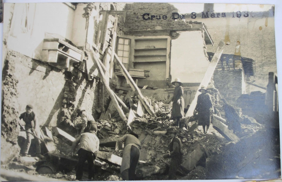 GAILLAC. Crue de 1930. 12 photographies - cartes postales - Photo 3/4