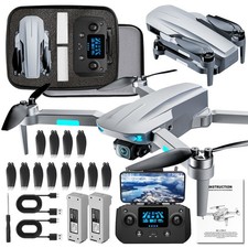 GPS Drone 4K Camera Adult Beginner 50Mins Flight 249g 3800ft FPV Brushless