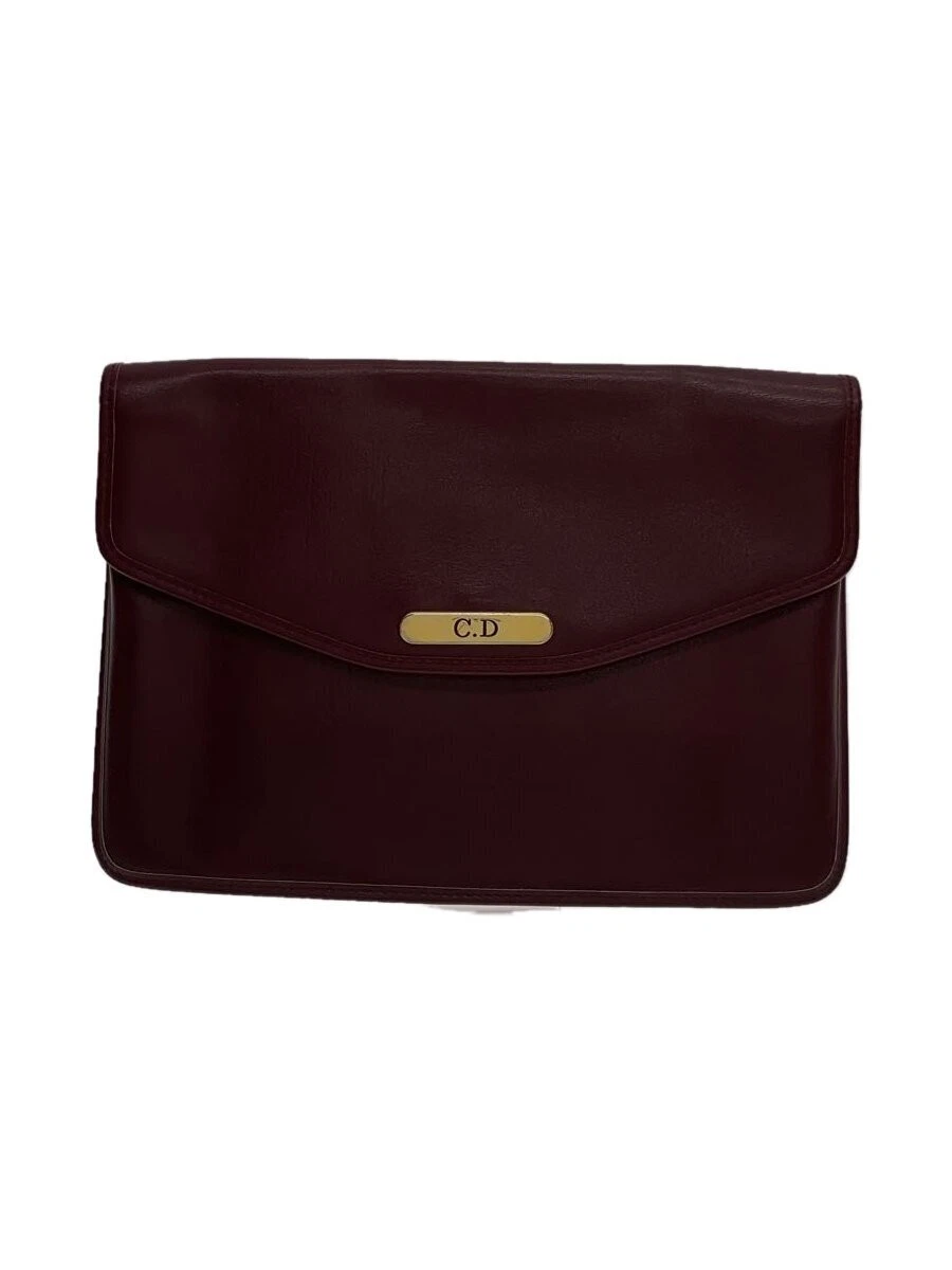 Sac pochette Christian Dior cuir BRD