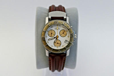 Camel Trophy Chronograph Herrenuhr Ref. 136.491-499 Vintage Lederband