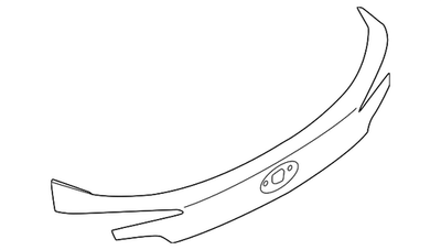 #ad Genuine Subaru Lift Gate Panel 91111FN600NN $263.80