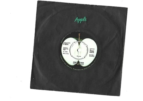 BEATLES - COME TOGETHER ORIGINAL 1969 R5814  UK 45 MINT - UNPLAYED !!!!!!