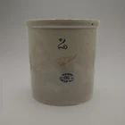 Antique Red Wing Potteries 2 Gallon Stoneware Crock 2” Wing Excellent Condition