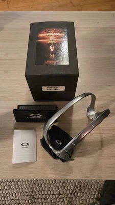 Rare Oakley Over The Top FMJ+/Black Iridium 04-061 - Photo 1/4