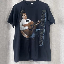 Vintage 1991 Randy Travis Heroes & Friends Screen Stars Concert Tour Shirt - XL