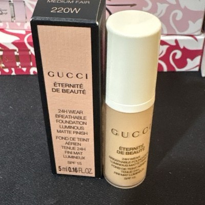 GUCCI Eternite De Beaute 24H Wear Liquid Foundation SPF 15 220W 5