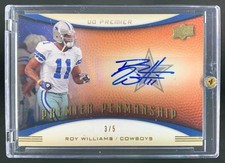 Roy Williams 2009 Upper Deck Premier Penmanship Auto Cowboys /5