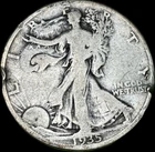 1935-P and 1937-P Walking Liberty 90% Silver Half Dollars