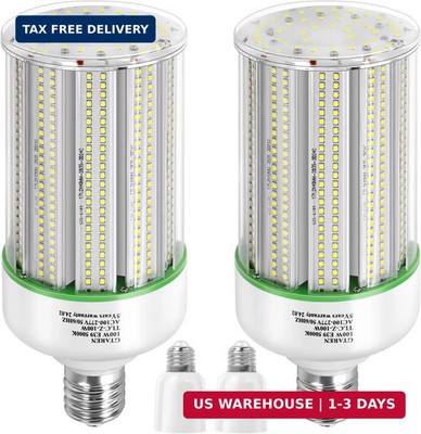 GTAREN 100W LED Corn Light Bulb 2Pack,400 Watt Metal Halide HID lamp Replacement