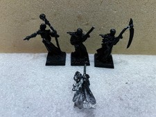Warhammer Fantasy Vampire Counts vintage metal Undead Wraiths x4