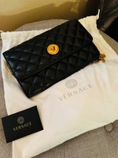Versace Medusa Chain Quilted Crossbody