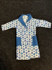 Vintage Ken Sized Bath Robe - Abstract Print - Retro