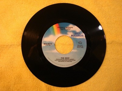 1969 THE WHO ''PINBALL WIZARD'' 45 rpm 7''
