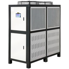 15 Ton Air-cooled Industrial Water Chiller LCD Display 150L Tank 15HP