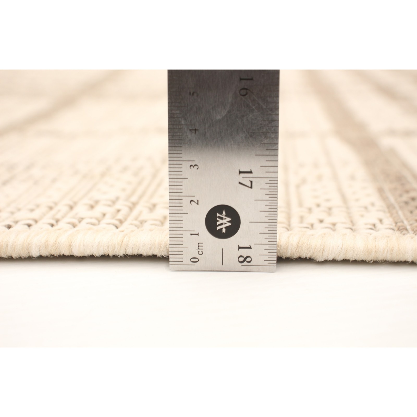 ECARPETGALLERY Sisal Burburry Indoor/ Outdoor Rug Champagne/Taupe 5'3 x 7'7