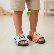 Bluey Bingo Toddler Slides Sandals Size 5T Kids Cartoon Slip On Summer Shoes