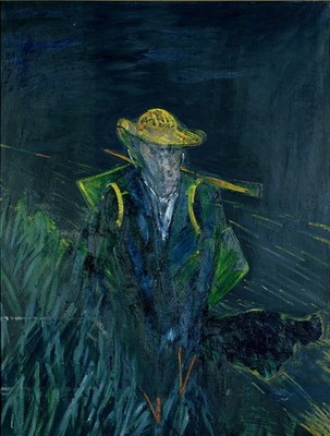 Francis Bacon - Vermächtnis eines verlorenen Gemäldes, Abstraktes psychologisches Kunstwerk A1-A4