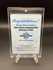2025-26 Bowman Chrome Will Riley Blue Refractor Auto/150 Redemption BCA-WR