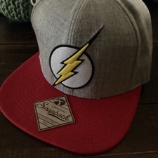 Flash Classic Logo DC Originals Superhero Snapback Wool Blend Never Worn